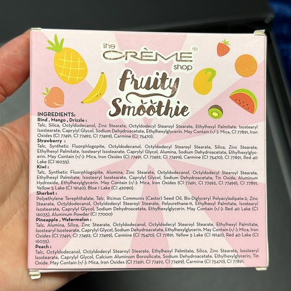 NEW The Crème Shop Fruity Smoothie Palette - Picture 5 of 5